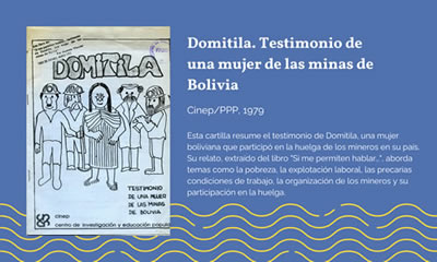 Domitila. Testimonio de una mujer de las minas de Bolivia